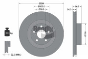 BDS1644 Brzdový kotouč BENDIX Braking