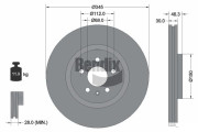 BDS2052 Brzdový kotouč BENDIX Braking