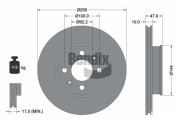BDS1437 Brzdový kotouč BENDIX Braking