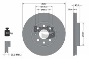 BDS1005 Brzdový kotouč BENDIX Braking