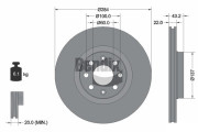 BDS1132 Brzdový kotouč BENDIX Braking