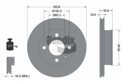 BDS1869 Brzdový kotouč BENDIX Braking