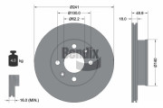 BDS1169 Brzdový kotouč BENDIX Braking