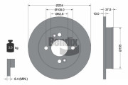 BDS1381 Brzdový kotouč BENDIX Braking