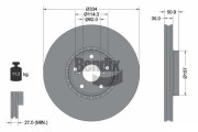 BDS1874L Brzdový kotouč BENDIX Braking