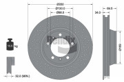 BDS2120RHC Brzdový kotouč BENDIX Braking