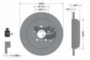 BDS1304 Brzdový kotouč BENDIX Braking