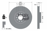 BDS2232 Brzdový kotouč BENDIX Braking