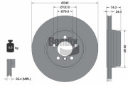 BDS2106HC Brzdový kotouč BENDIX Braking