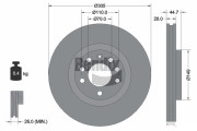 BDS2145 Brzdový kotouč BENDIX Braking