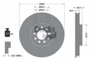 BDS1094 Brzdový kotouč BENDIX Braking