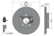 BDS1204 Brzdový kotouč BENDIX Braking