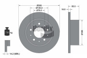BDS1477 Brzdový kotouč BENDIX Braking