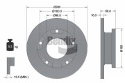 BDS1129 Brzdový kotouč BENDIX Braking