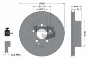BDS1214 Brzdový kotouč BENDIX Braking