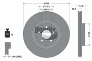 BDS1709HC Brzdový kotouč BENDIX Braking