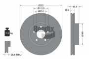 BDS1263HC Brzdový kotouč BENDIX Braking