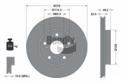 BDS1489 Brzdový kotouč BENDIX Braking