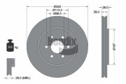 BDS1398HC Brzdový kotouč BENDIX Braking