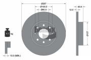 BDS1297 Brzdový kotouč BENDIX Braking