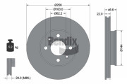 BDS1316 Brzdový kotouč BENDIX Braking