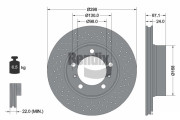 BDS2163RHC Brzdový kotouč BENDIX Braking