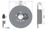 BDS1859 Brzdový kotouč BENDIX Braking