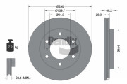 BDS1904 Brzdový kotouč BENDIX Braking