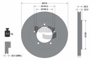 BDS1741 Brzdový kotouč BENDIX Braking