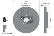 BDS1752 Brzdový kotouč BENDIX Braking