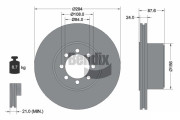 BDS1086 Brzdový kotouč BENDIX Braking