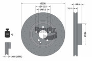 BDS1651HC Brzdový kotouč BENDIX Braking