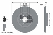 BDS1298HC Brzdový kotouč BENDIX Braking
