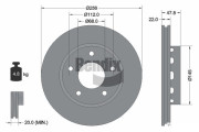 BDS1892HC Brzdový kotouč BENDIX Braking