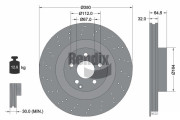BDS1717HC Brzdový kotouč BENDIX Braking