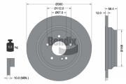 BDS1724 Brzdový kotouč BENDIX Braking