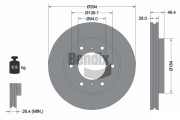 BDS1273HC Brzdový kotouč BENDIX Braking
