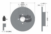 BDS1978 Brzdový kotouč BENDIX Braking