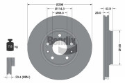 BDS1030 Brzdový kotouč BENDIX Braking