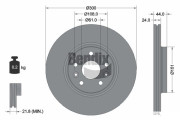 BDS2039 Brzdový kotouč BENDIX Braking