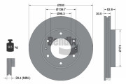 BDS1676 Brzdový kotouč BENDIX Braking