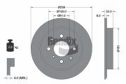 BDS1482 Brzdový kotouč BENDIX Braking