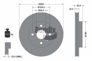 BDS1965 Brzdový kotouč BENDIX Braking