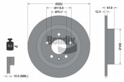 BDS1147 Brzdový kotouč BENDIX Braking