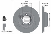 BDS2082LHC Brzdový kotouč BENDIX Braking