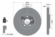 BDS1418 Brzdový kotouč BENDIX Braking
