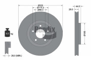 BDS1152 Brzdový kotouč BENDIX Braking