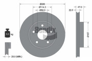 BDS1940 Brzdový kotouč BENDIX Braking
