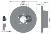 BDS2021 Brzdový kotouč BENDIX Braking