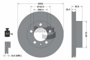BDS1035 Brzdový kotouč BENDIX Braking